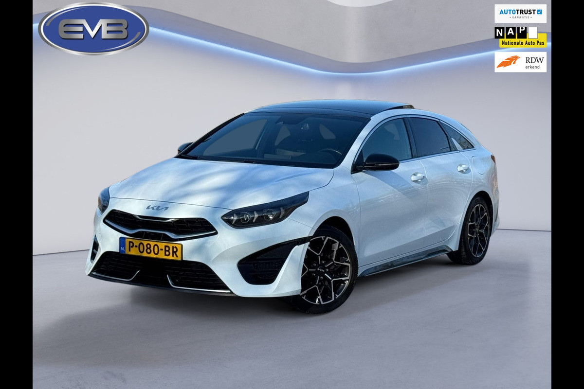 Kia ProCeed 1.0 T-GDi GT-Line, nieuw model, vol opties,panoramadak, leder, trekhaak, parelmoer, 1 e eigenaar, NL auto met nap