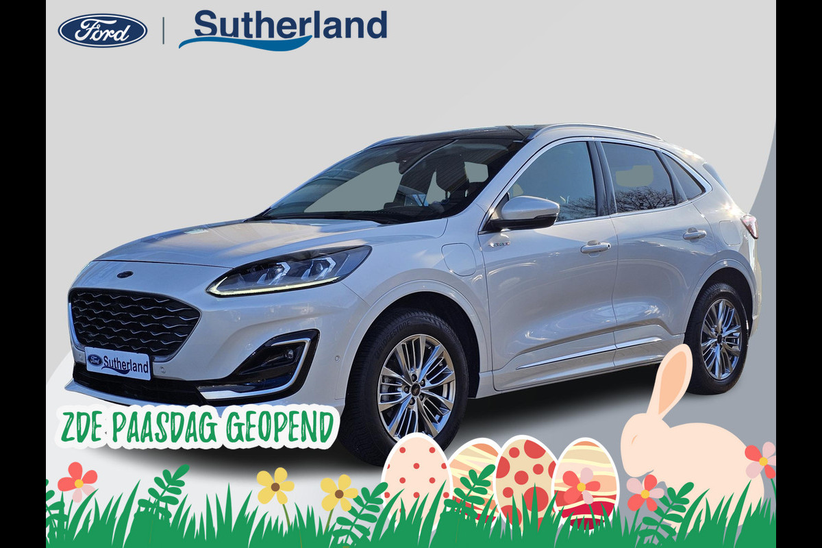 Ford Kuga Vignale Panoramadak | Lederen bekleding | Stoelgeheugen | Elektrische Achterklep | Winterpack | Zéér compleet!