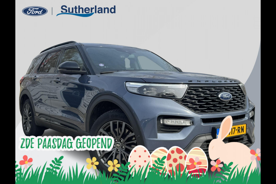 Ford Explorer 3.0 V6 EcoBoost PHEV ST-Line | SCI | 457pk | Orig. NL Auto | BTW verrekenbaar | Trekhaak | 2 bandenset | Panorama dak | Adaptieve Cruise