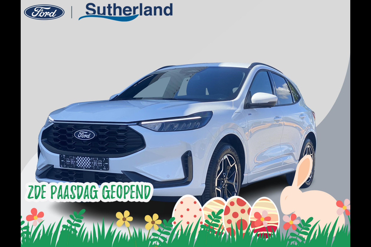 Ford Kuga 2.5 PHEV ST-Line 243 pk | Driver Assistance Pack | Wegklapbare trekhaak | 2.100 kg trekgewicht! | Winterpakket | 19 inch Licht metalen Velgen | €6.000,- prijsvoordeel!