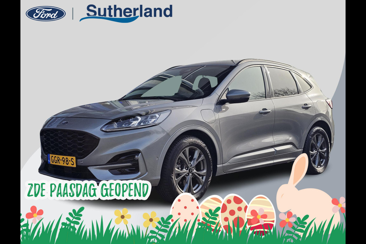 Ford Kuga 2.5 PHEV ST-Line X Half leder | Adaptieve cruise control | Full led | Dodehoekdetectie | Winterpack | Zéér nette auto!