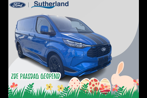 Ford Transit Custom 320 2.5 PHEV L1H1 Sport 233pk | Adaptieve cruise | BLIS | prijs incl. BPM en excl. BTW Dubbele Schuifdeuren elektrisch bedienbaar | Stoelverwarming | All Weather Banden | 360 Camera | Verlengde Fabrieksgarantie tot 10-2029