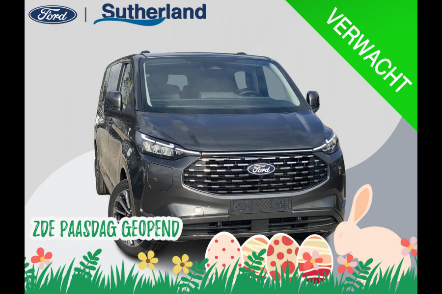Ford Transit Custom Tourneo 340 2.5 PHEV L2H1 Titanium X 233pk | Incl. BTW/BPM Rijklaar | Handsfree elektrische dubbele zijschuifdeuren | 16-Weg elektrsich verstelbare AGR-stoel | Inklapbare trekhaak |  Tourneo Luxury Pack | Verwarmbaar stuurwiel