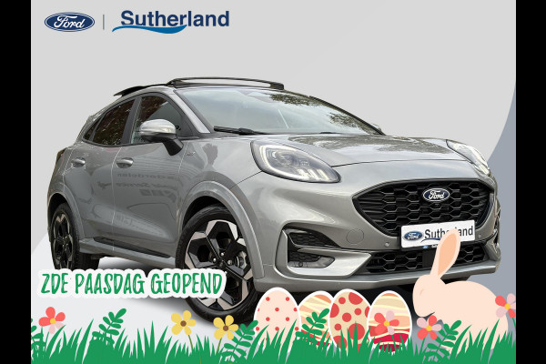 Ford Puma 1.0 EcoBoost Hybrid ST-Line X 155pk Automaat | Panoramadak | Afneembare trekhaak | Winter Pack | Adaptive cruise control | 360 graden camera | Bang&Olufsen | Elektrsiche achterklep | Matrix LED