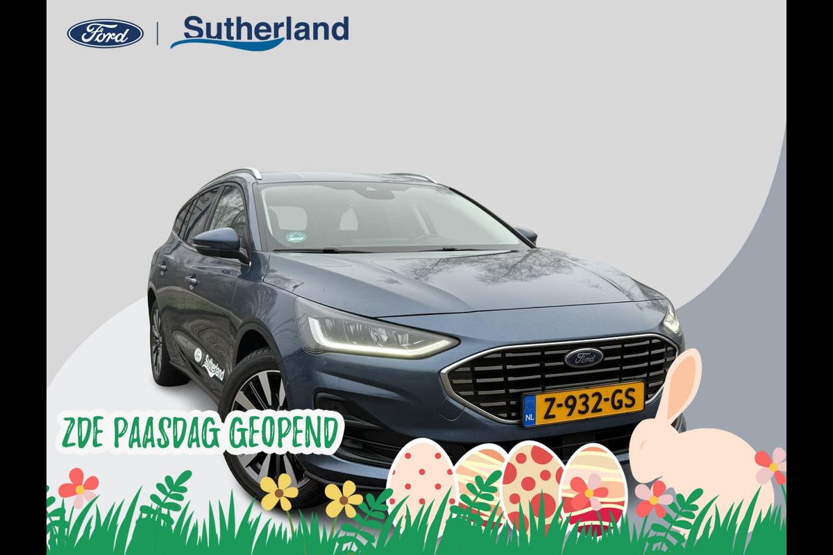 Ford FOCUS Wagon 1.0 EcoBoost Hybrid Titanium X 125pk AGR Stoelen | 17 inch velgen | Winterpack | SYNC 4 | Achteruitrijcamera