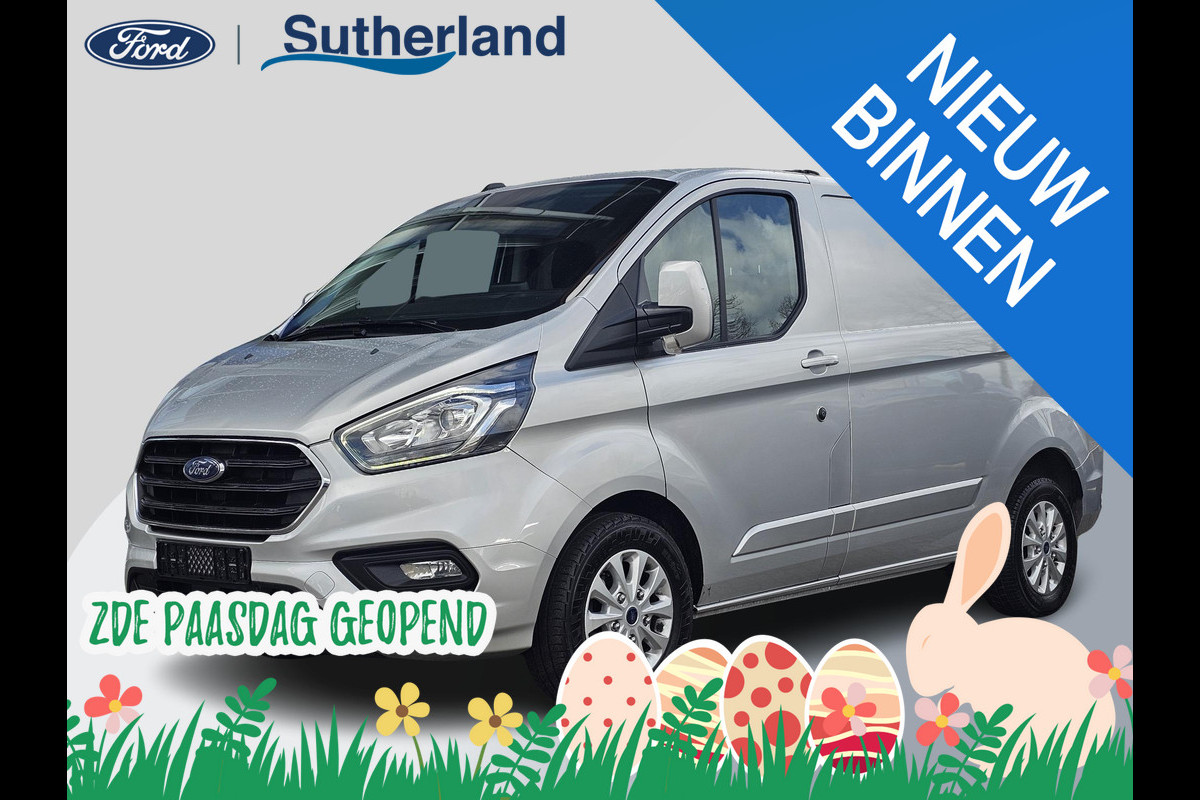 Ford Transit Custom 300 2.0 TDCI L2H1 Limited | Automaat | Trekhaak | Ladder | Camera | Stoelverwarming | Cruise control | Lane assist | Keurige auto!