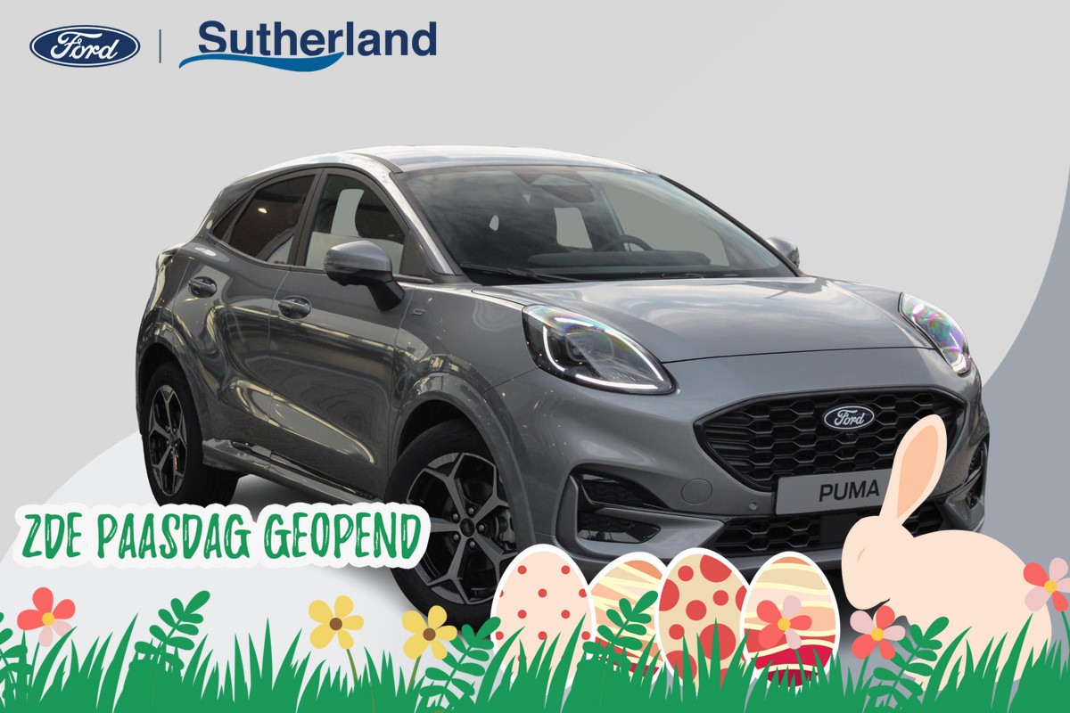 Ford Puma 1.0 EcoBoost Hybrid ST-Line 125pk | Ford Voorraad Comfort Pack | Winter Pack | Driver Assistance Pack | Solar Silver