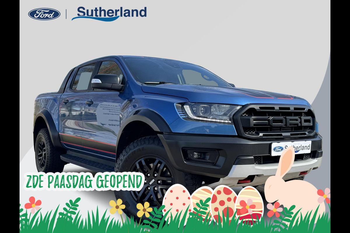 Ford Ranger 2.0 Double Cab EcoBlue Raptor | SCI | Trekhaak | Stoelverwarming |  Achteruitrijcamera | Navigatiesysteem