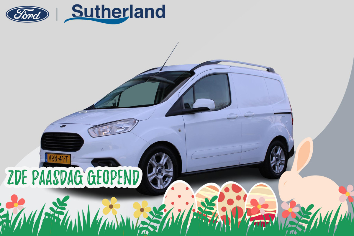 Ford Transit Courier 1.5 TDCI Limited | Trekhaak | Camera | Stoelverwarming | Scherm | Lichtmetalen velgen