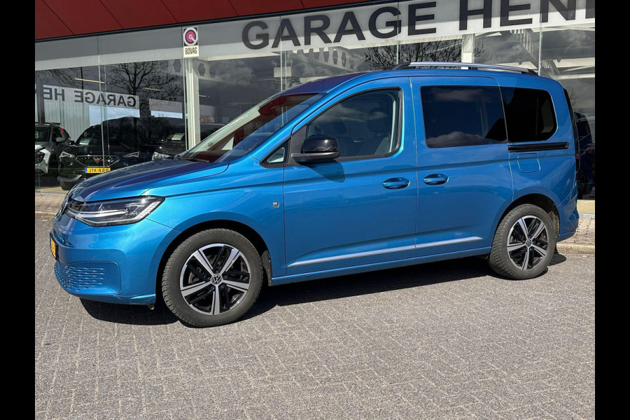 Volkswagen Caddy 1.5 TSI DSG Style 5p | LED | Leder Alcantara | Trekhaak 1500kg | Adaptive CC | Parking Pack |