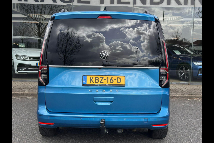 Volkswagen Caddy 1.5 TSI DSG Style 5p | LED | Leder Alcantara | Trekhaak 1500kg | Adaptive CC | Parking Pack |