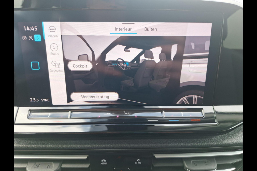 Volkswagen Caddy 1.5 TSI DSG Style 5p | LED | Leder Alcantara | Trekhaak 1500kg | Adaptive CC | Parking Pack |