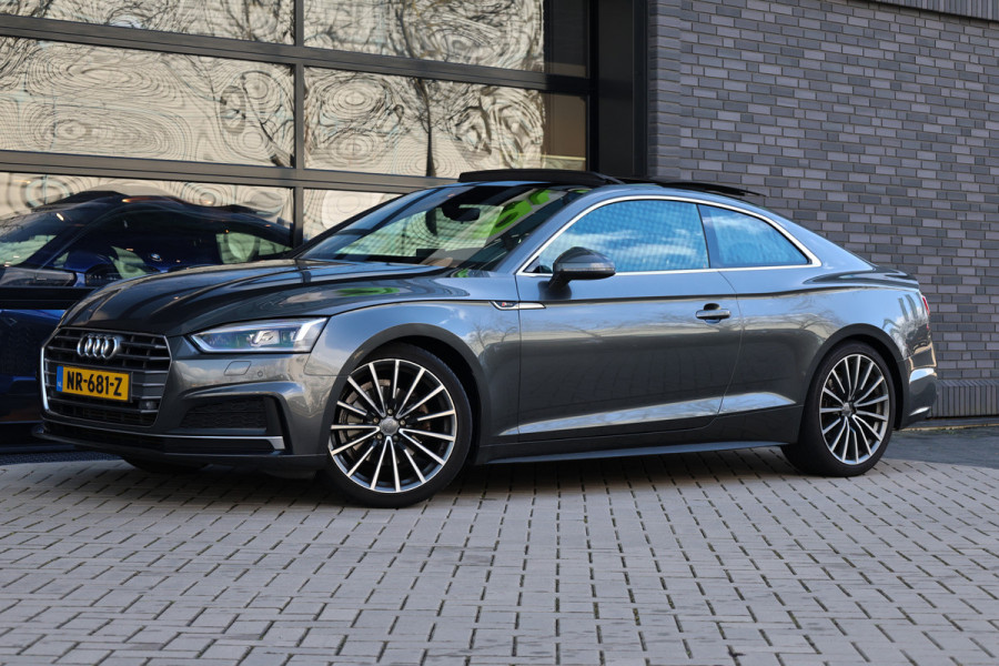 Audi A5 Coupé 2.0 TFSI ultra Launch Edition | NAP! | PANO | S-LINE | STOELVERWARMING | DIGITAL | SFEER | CAMERA |