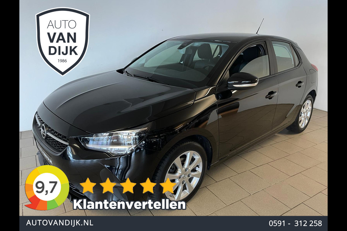 Opel Corsa 1.2 Edition AIRCO NAVI CRUISE APPLE CARPLAY VELGEN BLUETOOTH MULTI STUUR ZEER NETTE AUTO