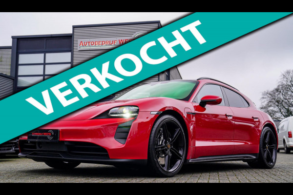 Porsche Taycan Sport Turismo GTS 93 kWh | Luchtvering / LIFT | Bose surround sound | Panorama | Luxe Leder / Alcantara | Sfeerverl