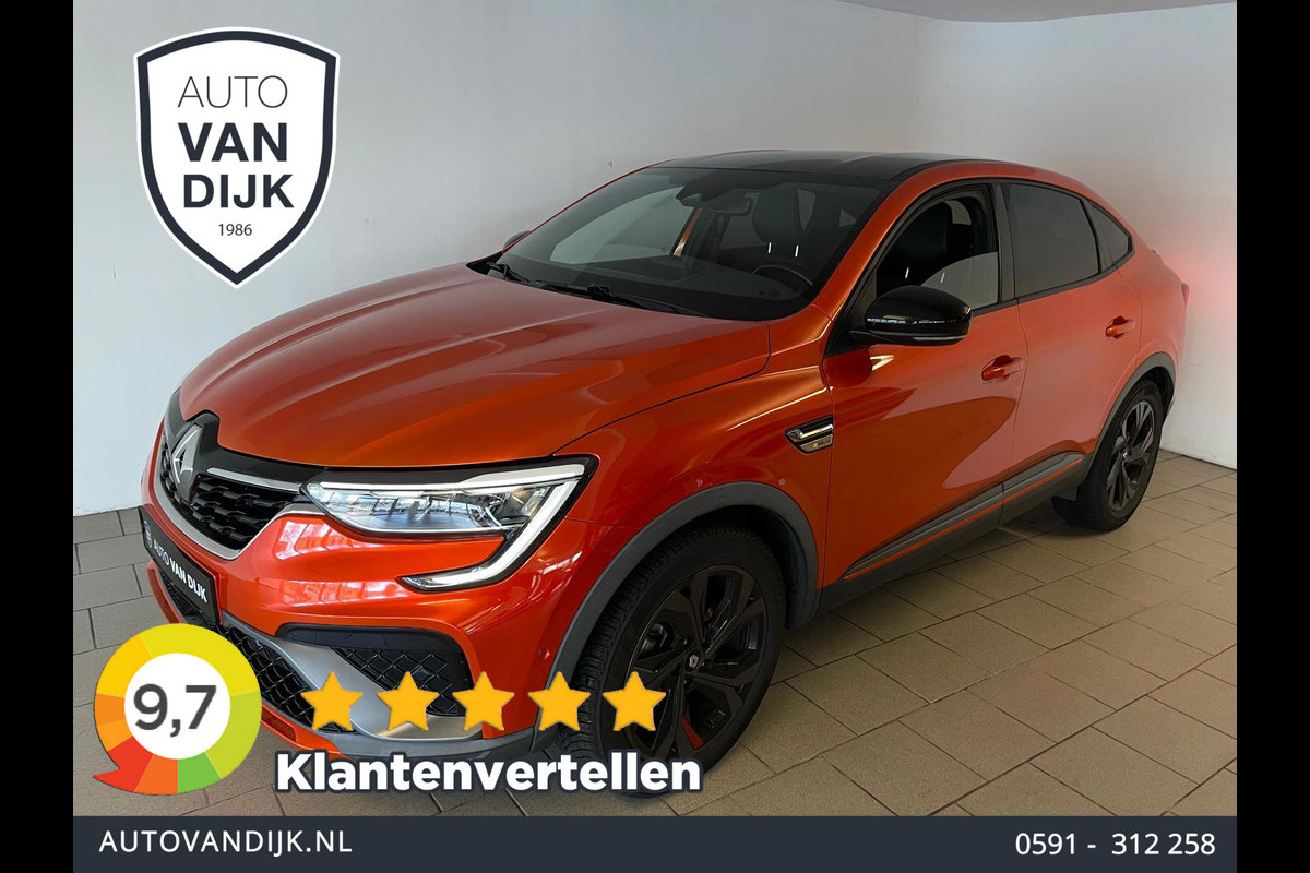 Renault Arkana 1.6 E-Tech Hybrid 145 R.S. Line AUTOMAAT AIRCO CLIMA NAVI CRUISE BT VELGEN METALLIC LAK PRIVACYGLAS NIEUWSTAAT