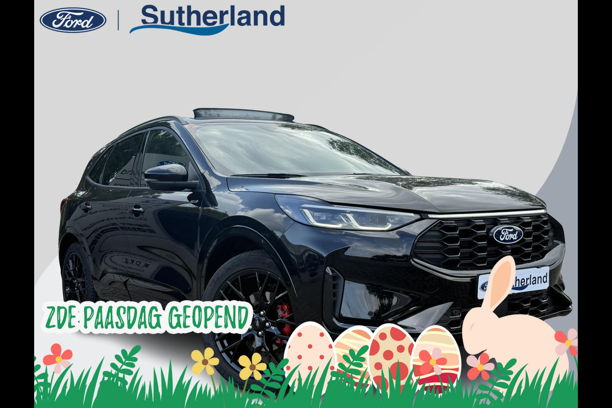 Ford Kuga 2.5 PHEV ST-Line X 243pk | Driver Assistance Pack | Black Package | Panoramadak | Winterpack | Adaptieve Matrix LED koplampen met Coast to Coast | Wegklapbare Trekhaak | AGR Stoelen
