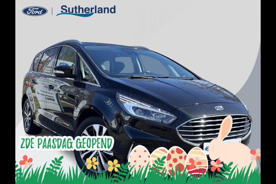 Ford S-Max 2.5 FHEV Titanium 190pk | AGR-stoelen | Adaptive cruise control | Sony audio | Achteruitrijcamera | Stoelverwarming | SYNC 3 Navigatie | Complete historie