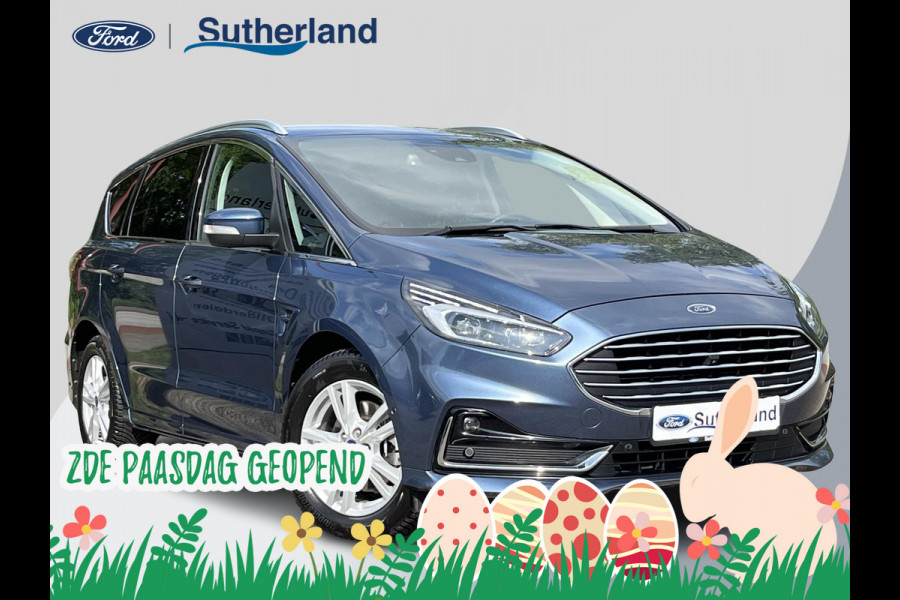 Ford S-Max 2.5 FHEV Titanium 190pk | 7 Persoons | Winterpack | Adaptieve Cruise | Full LED | Elek. Achterklep | Achteruitrijcamera | SONY SYNC 3 Navigatie