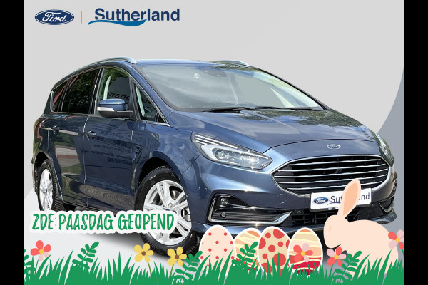 Ford S-Max 2.5 FHEV Titanium 190pk | 7 Persoons | Winterpack | Adaptieve Cruise | Full LED | Elek. Achterklep | Achteruitrijcamera | SONY SYNC 3 Navigatie