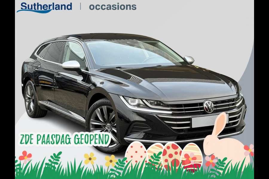 Volkswagen Arteon Shooting Brake 1.4 TSI eHybrid Elegance Business+ | Wegklapbare Trekhaak | Stoelverwarming | Stuurwielverwarming | Camera | Side Assist | Comfort stoelen elektrisch verstelbaar