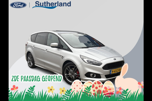 Ford S-Max 2.0 Ecoblue Bi-Turbo ST-Line 240pk | Panoramadak | Full LED | Adaptieve Cruise | Stoelverwarming | Trekhaak | Voorruit verwarming |