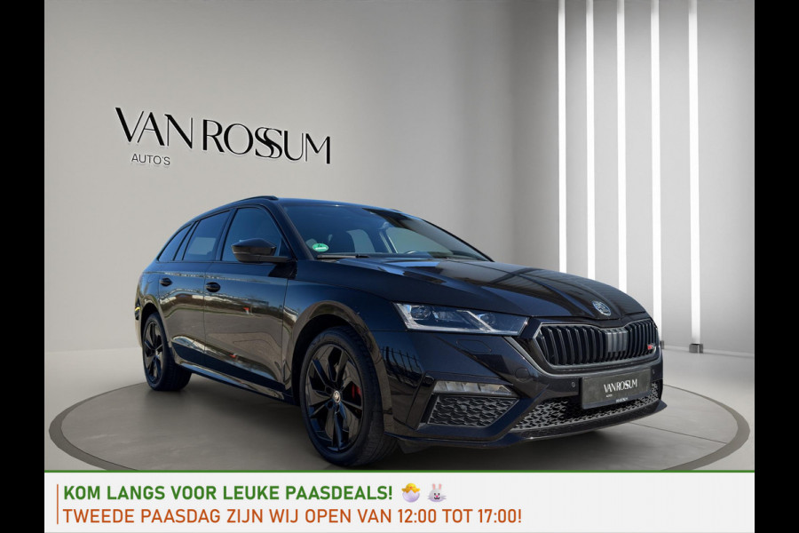 Škoda Octavia Combi 1.4 TSI RS iV PHEV Business | Pano | Head-Up | Led | Stuur verw. | Parksensoren |