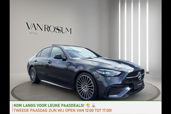 Mercedes-Benz C-Klasse 180 AMG Line | 19"| Panoramadak | Camera | Keyless | Led | Sfeer |
