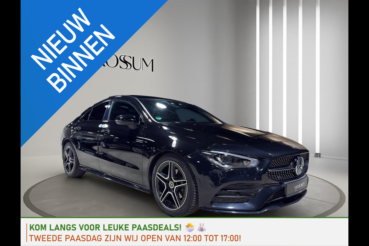 Mercedes-Benz CLA-Klasse 180 Premium Plus AMG-Line Panoramadak | Leder | Memory | Night-pakket | Keyless-Go | Multibeam LED |