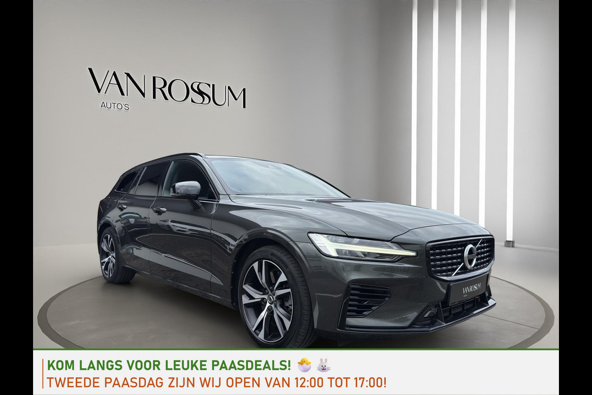 Volvo V60 T6 Recharge 4x4 Geartronic Inscription | PHEV | Lederen stoelen met geheugen | Android / Apple | Camera |