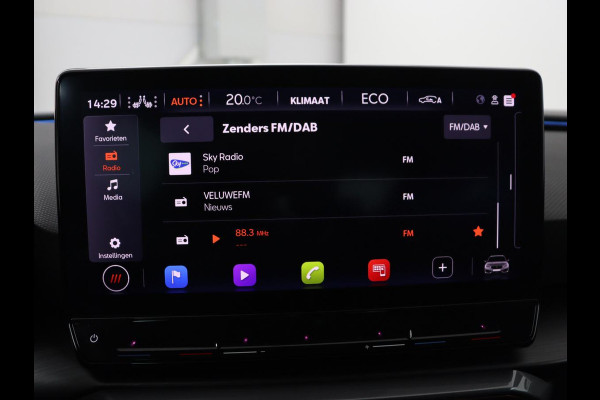 CUPRA Leon 1.4 e-Hybrid | Stoelverwarming | Adaptive cruise | Camera | Half leder | Navigatie | Keyless | Full LED | Sfeerverlichting | Park Assist | Sportstoelen | Stuurverwarming | PHEV | Plug In