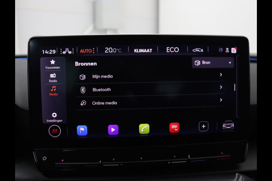 CUPRA Leon 1.4 e-Hybrid | Stoelverwarming | Adaptive cruise | Camera | Half leder | Navigatie | Keyless | Full LED | Sfeerverlichting | Park Assist | Sportstoelen | Stuurverwarming | PHEV | Plug In