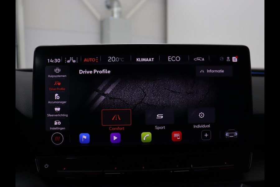 CUPRA Leon 1.4 e-Hybrid | Stoelverwarming | Adaptive cruise | Camera | Half leder | Navigatie | Keyless | Full LED | Sfeerverlichting | Park Assist | Sportstoelen | Stuurverwarming | PHEV | Plug In