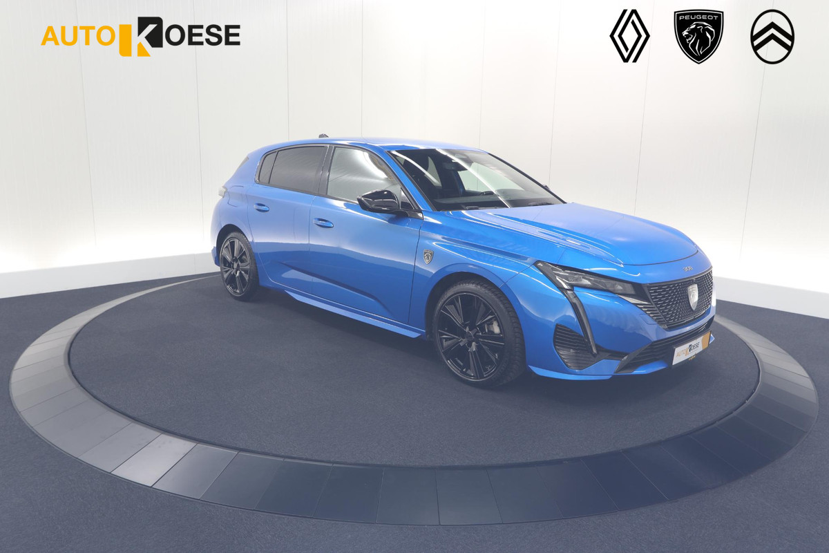 Peugeot 308 1.6 HYbrid 225 GT Pack Business | Trekhaak | 360 Camera | Adaptieve Cruise Control | Massagefunctie | Focal Audio