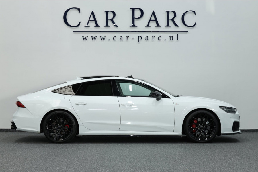 Audi A7 Sportback 55 TFSI e quattro 3x S-line MAXTON/VIRTUAL/SFEER/PANO/HALF LEDER+S.VERWARMING/21" LMV/CAM/ACC/12 MDN GARANTIE!