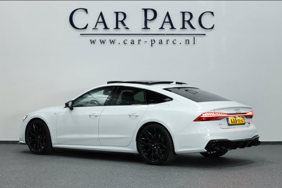 Audi A7 Sportback 55 TFSI e quattro 3x S-line MAXTON/VIRTUAL/SFEER/PANO/HALF LEDER+S.VERWARMING/21" LMV/CAM/ACC/12 MDN GARANTIE!