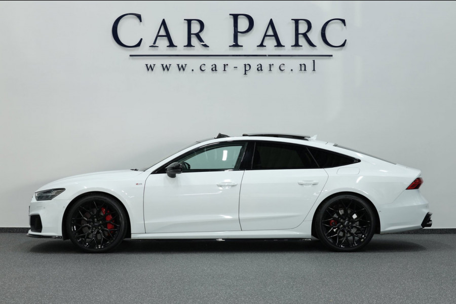 Audi A7 Sportback 55 TFSI e quattro 3x S-line MAXTON/VIRTUAL/SFEER/PANO/HALF LEDER+S.VERWARMING/21" LMV/CAM/ACC/12 MDN GARANTIE!