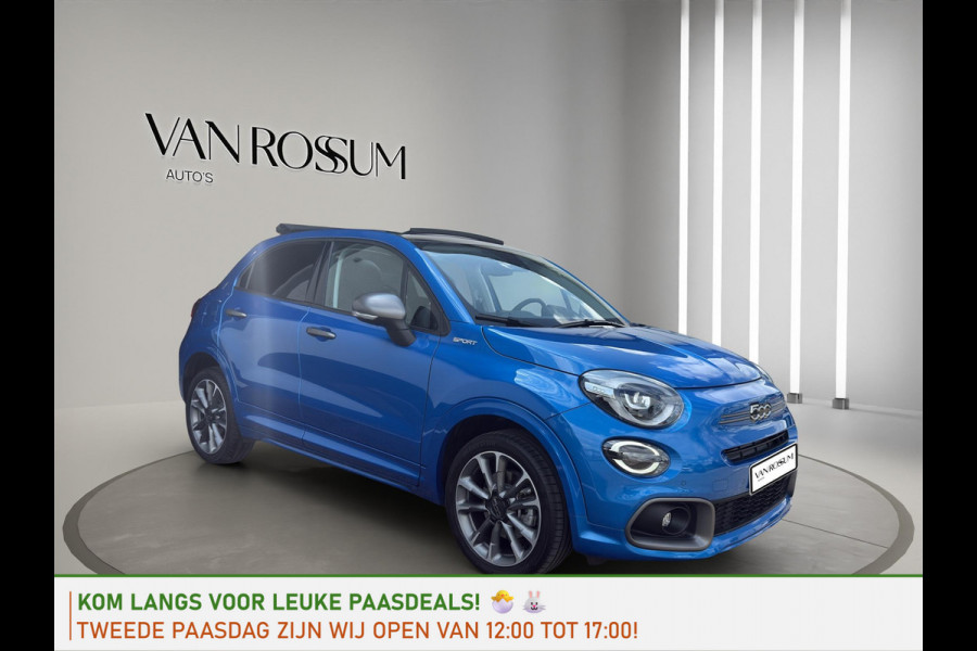 Fiat 500X 1.5 Hybrid | Cabrio | 5Drs| Automaat| Leder | Navigatie | Camera | Stoelverwarming |