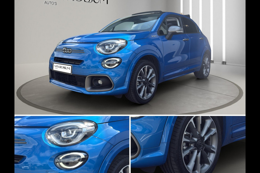 Fiat 500X 1.5 Hybrid | Cabrio | 5Drs| Automaat| Leder | Navigatie | Camera | Stoelverwarming |