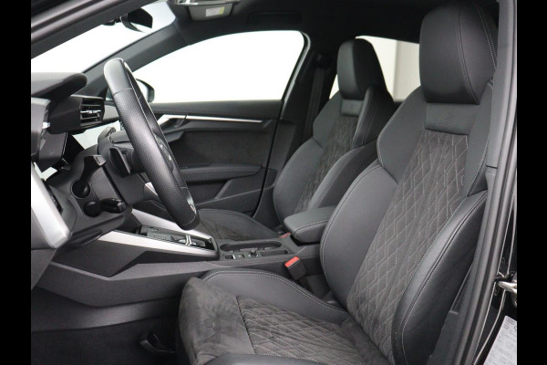 Audi A3 2.0 TFSI S3 quattro | Adaptive cruise | Bang & Olufsen | Matrix LED | Leder/Alcantara | Park Assist | Stoelverwarming | Virtual Cockpit | Carplay | Navigatie | Sportstoelen | Climate control