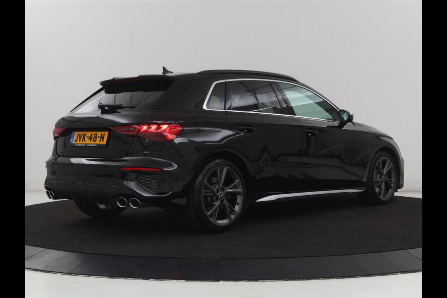 Audi A3 2.0 TFSI S3 quattro | Adaptive cruise | Bang & Olufsen | Matrix LED | Leder/Alcantara | Park Assist | Stoelverwarming | Virtual Cockpit | Carplay | Navigatie | Sportstoelen | Climate control