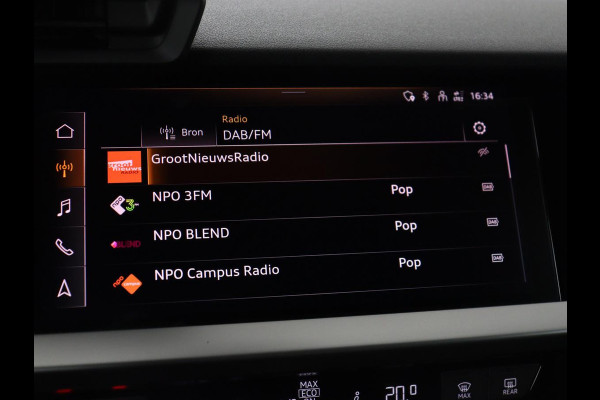 Audi S3 2.0 TFSI quattro | Adaptive cruise | Bang & Olufsen | Matrix LED | Leder/Alcantara | Park Assist | Stoelverwarming | Virtual Cockpit | Carplay | Navigatie | Sportstoelen | Climate control