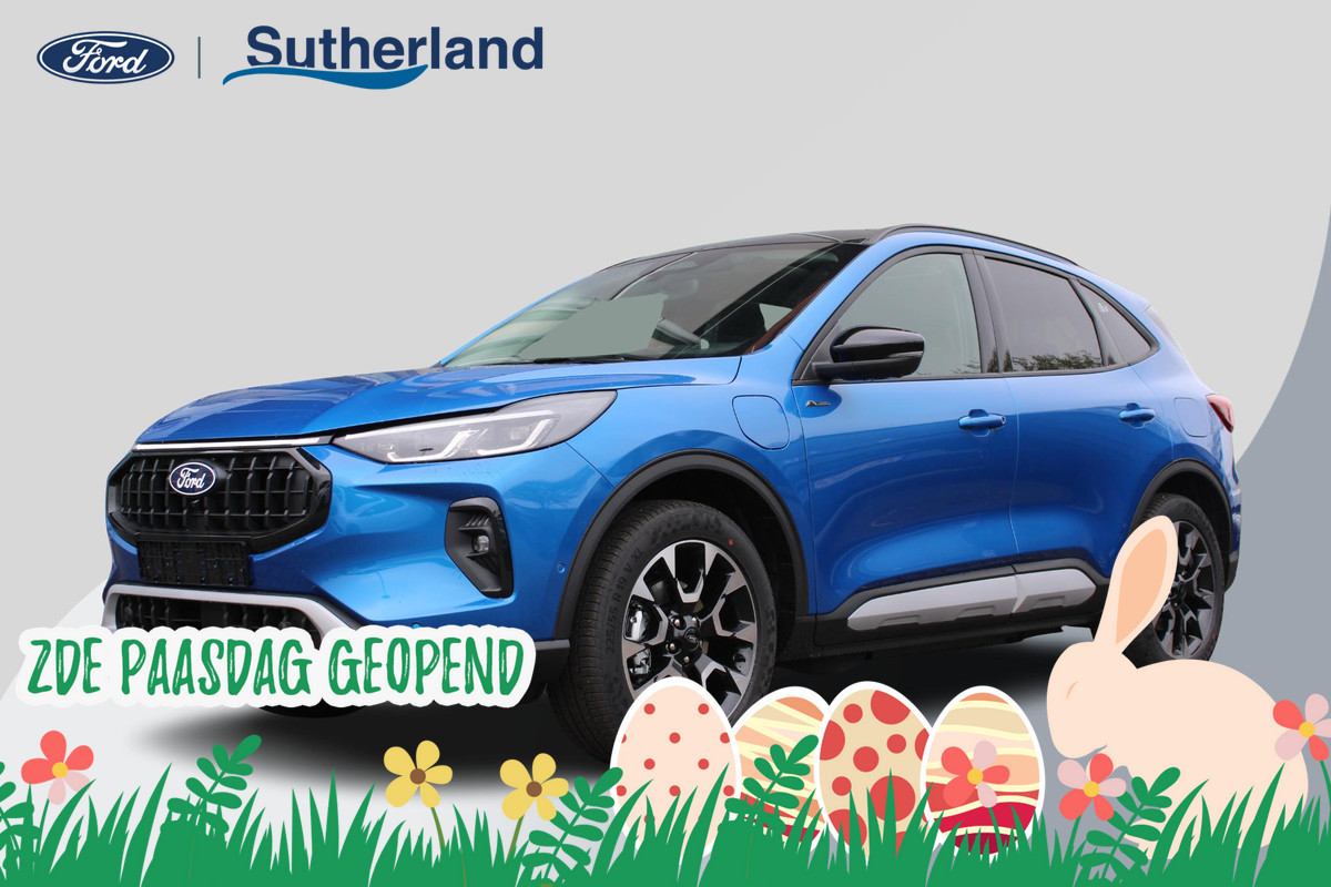Ford Kuga 2.5 PHEV Active X | SCI | Driver Assistance Pack | Panoramadak | Winter Pack | Wegklapbare trekhaak | 19 inch lichtmetalen velgen | Adaptieve Matrix LED koplampen met Coast to Coast |  Reservewiel |