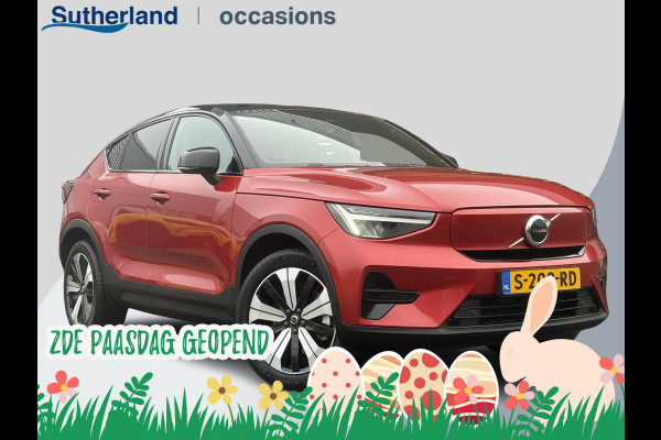 Volvo C40 Recharge Plus 69 kWh | Panoramadak | Adaptive cruise control | Stoel- & Stuurverwarming | Camera