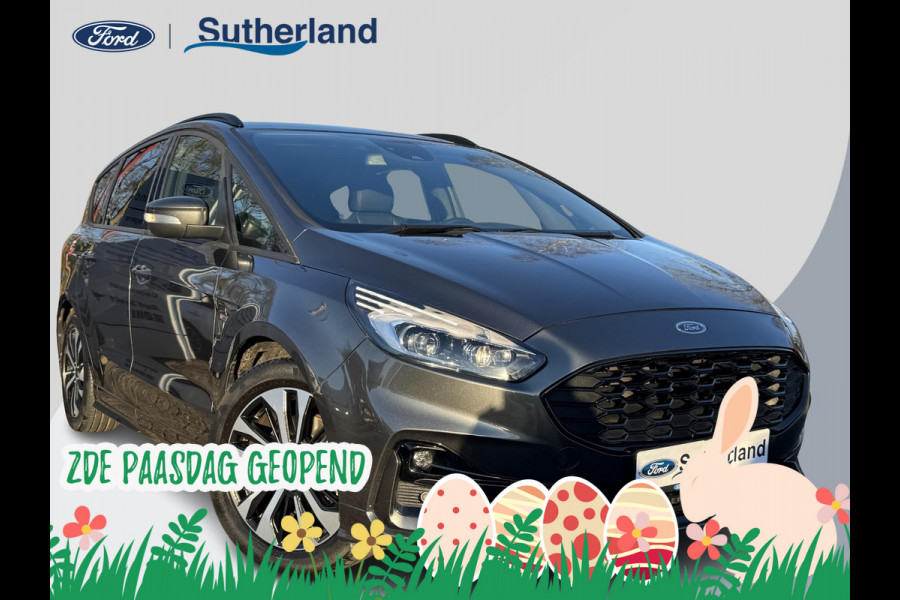 Ford S-Max 2.5 FHEV ST-Line 190pk | Full LED | Adaptieve Cruise | Vol leder | Trekhaak afneembaar |  Verlengde Fabrieksgarantie t/m 02/2027