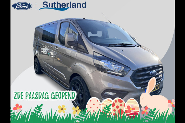 Ford Transit Custom 320 2.0 TDCI L2H1 Limited DC ZUID 130pk | 5pers. | Sync 3 Navigatie | Stoelverwarming | Sidebars
