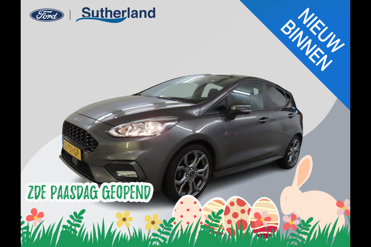 Ford Fiesta 1.0 EcoBoost ST-Line | 109.000 km | Panoramadak | Voorruitverwarming!