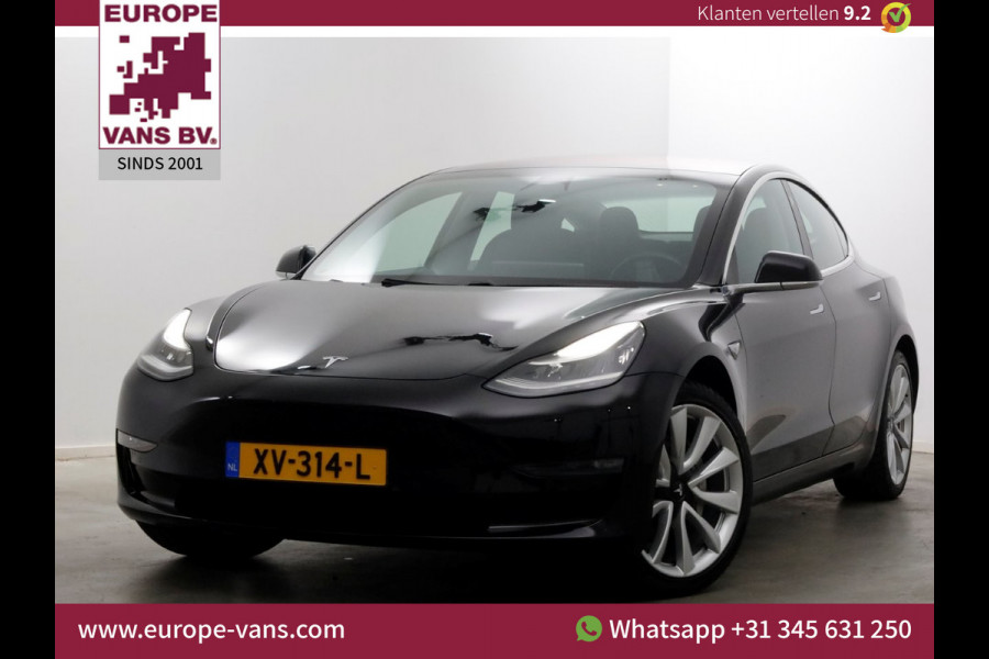 Tesla Model 3 Long Range AWD 19inch/Autopilot/Panoramadak SOH 83% Marge 03-2019