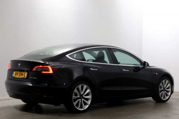 Tesla Model 3 Long Range AWD 19inch/Autopilot/Panoramadak SOH 83% Marge 03-2019