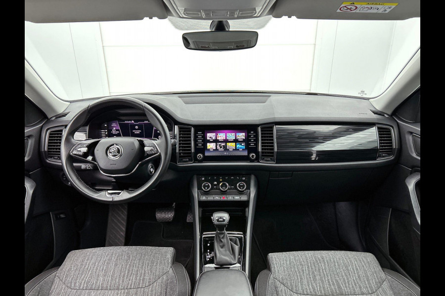 Škoda Kodiaq 1.5 TSI 150pk Automaat Style 7p. | Navigatie | Apple Carplay/Android Auto | Adaptive Cruise Control | Parkeer sensoren | Camera | Elektrische achterklep | Stoel- en stuurverwarming | Virtual Cockpit | Keyless Entry/Start | Ledverlichting | Getinte ramen | Climate Control